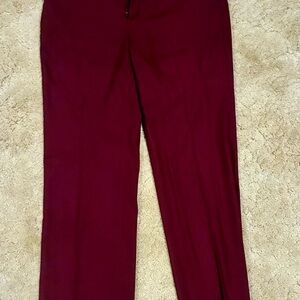 Banana Republic Burgundy Trousers